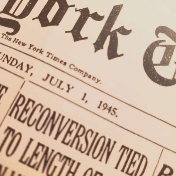 Puzzle New York Times Front Page - Picture 3 of 4